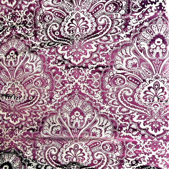 Croscill baroque metallic gold comforter velour bed skirt and pillow covers set - Picture 4 of 15